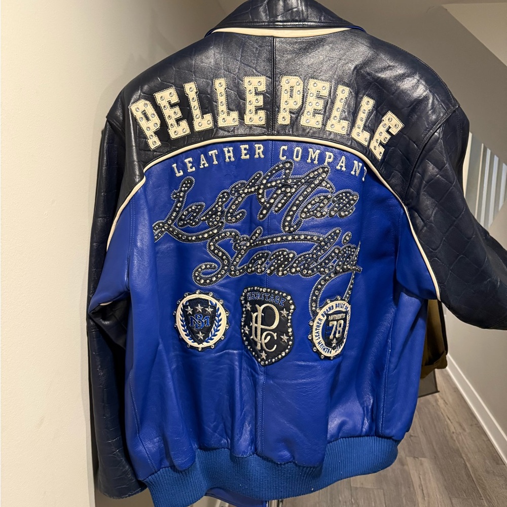 Elle Vibrant Blue and Black Jacket